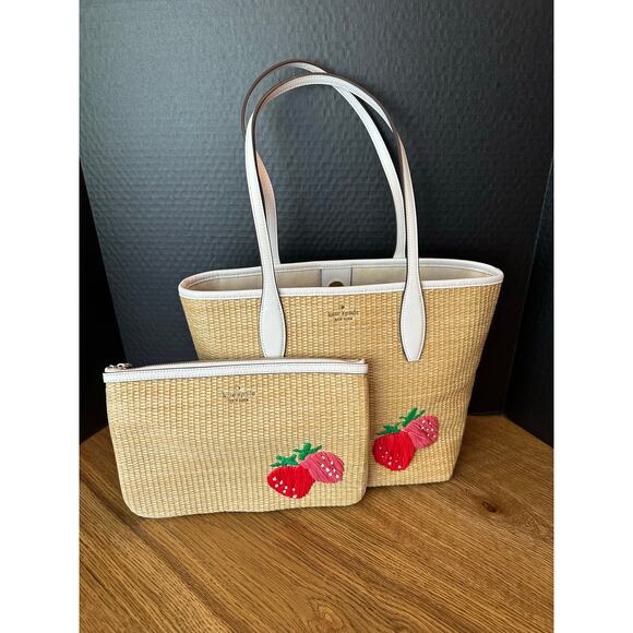 Kate Spade New York Handbags - Kate Spade New York Picnic In The Park Large Zip Pouch & Tote